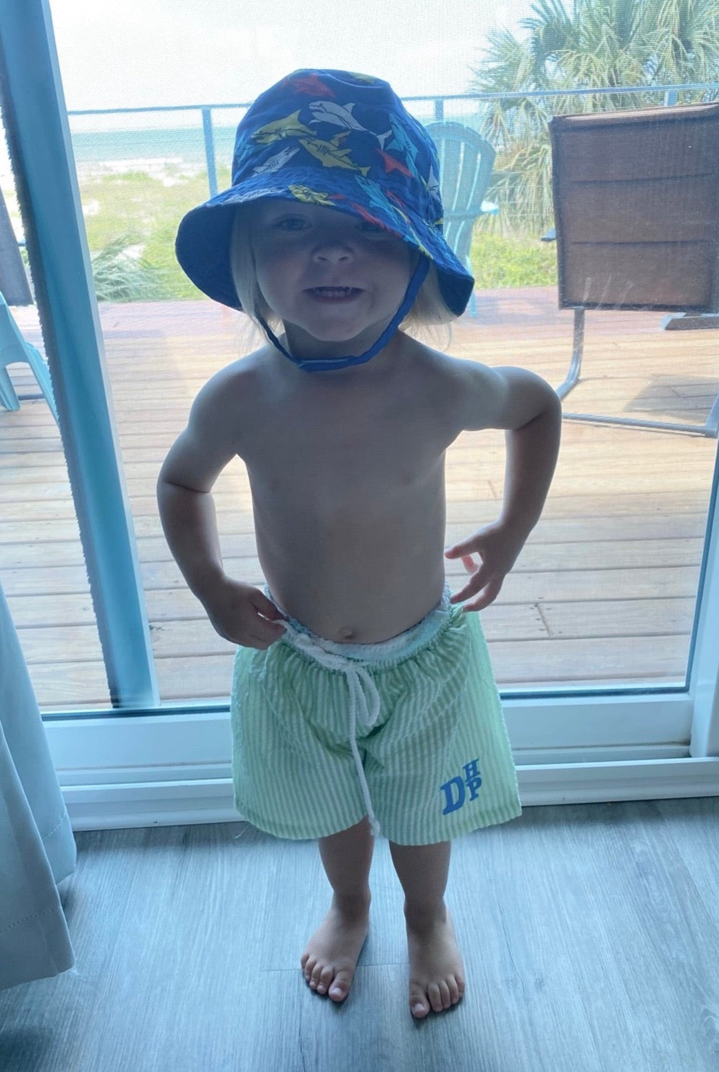 Boys swim trunks