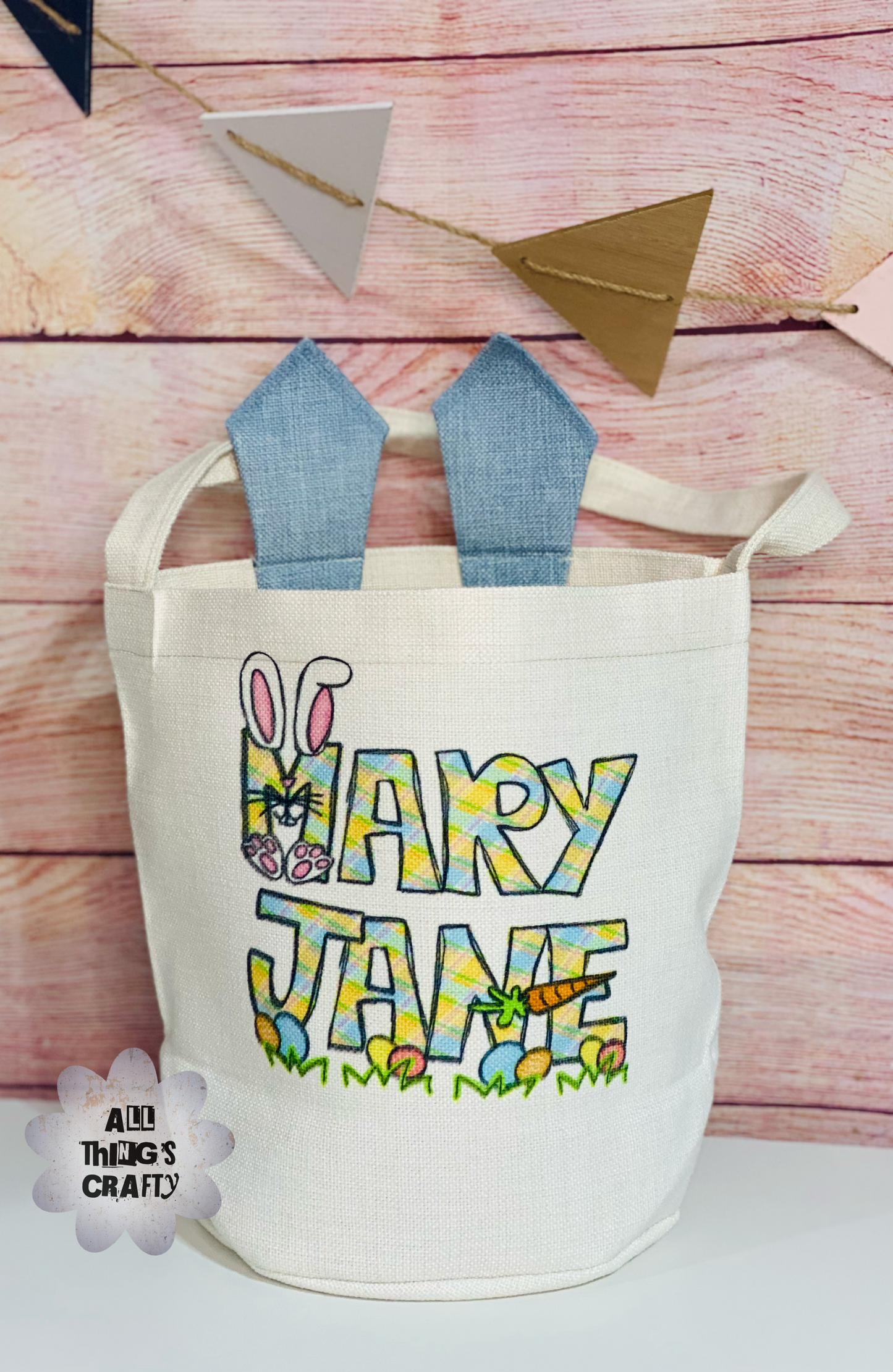 sublimation Easter baskets