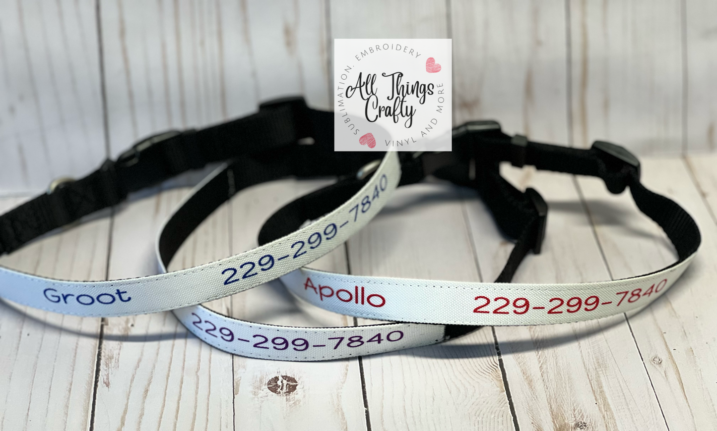 phone number dog collars