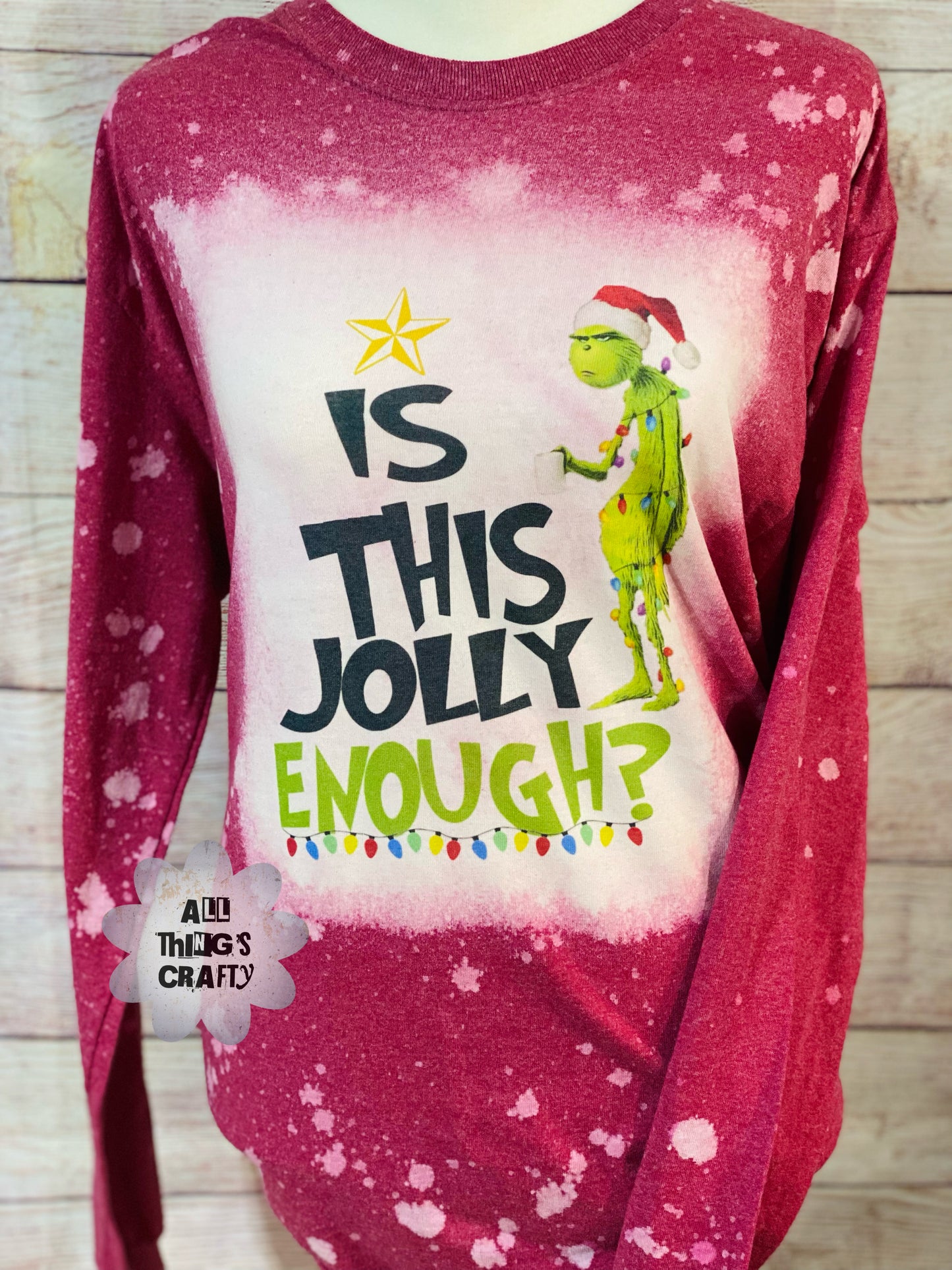 Jolly enough bleached tee