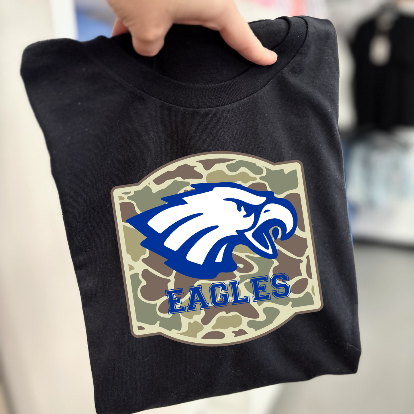 Camo Eagles Transfer
