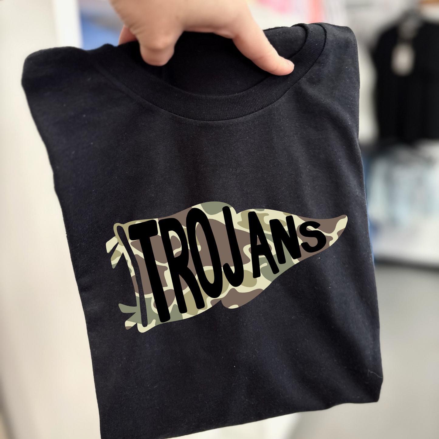 Camo Flag Trojans Transfer