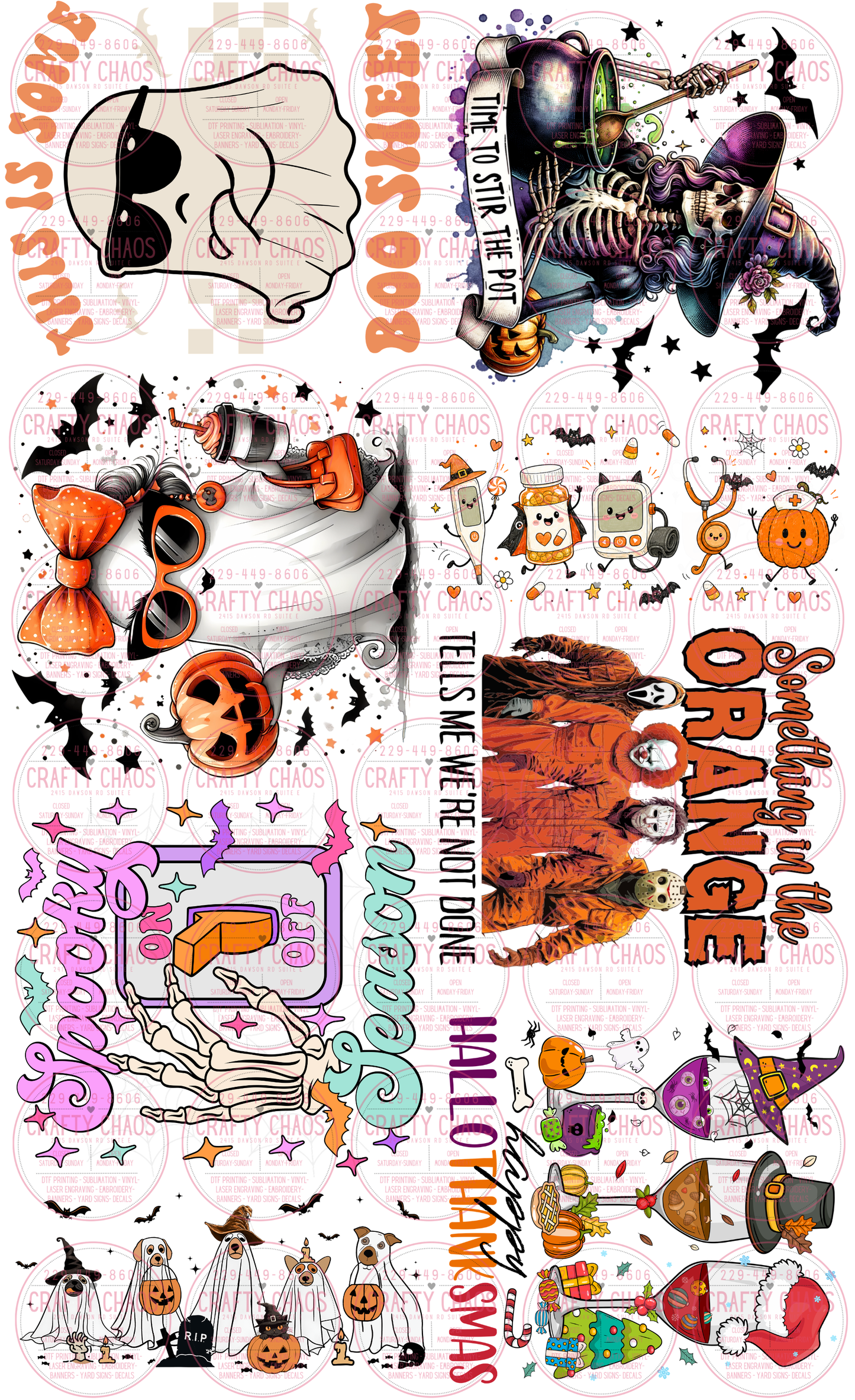 Premade Gang sheets