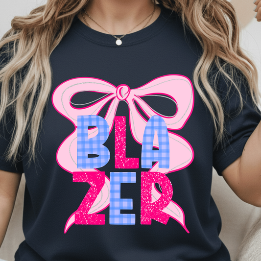 Blazer Bow Transfer