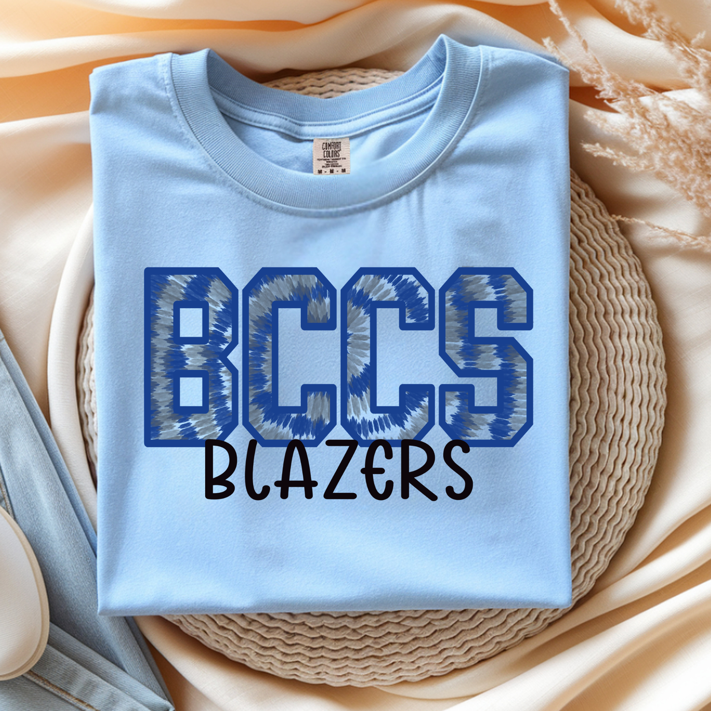 Tie dye Blazers Transfer