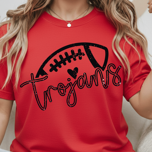 Girls Trojan Football Transfer