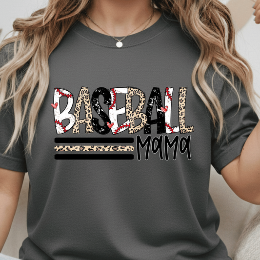 Cheetah Baseball Mama Transfer