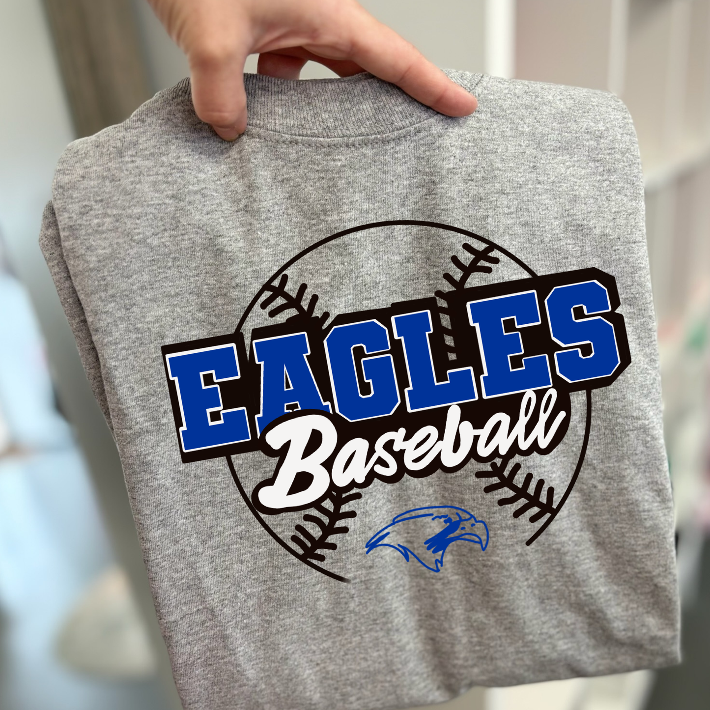 Boys Eagles Baseball Transfer