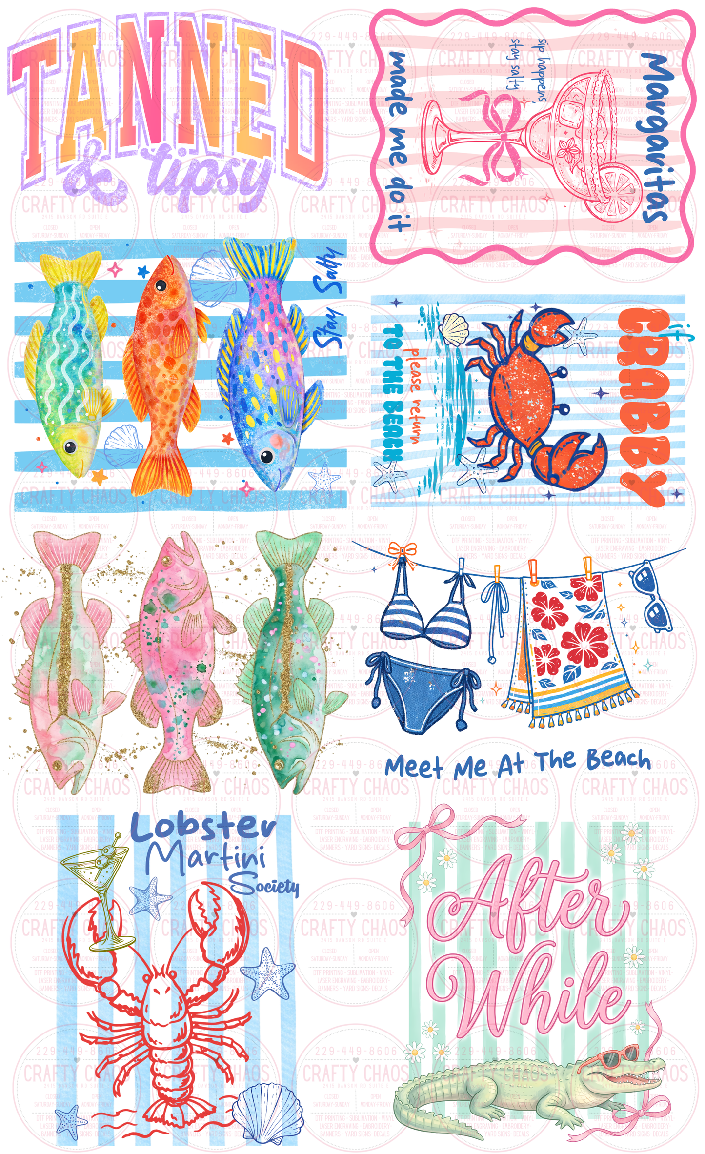 Premade Gang sheets