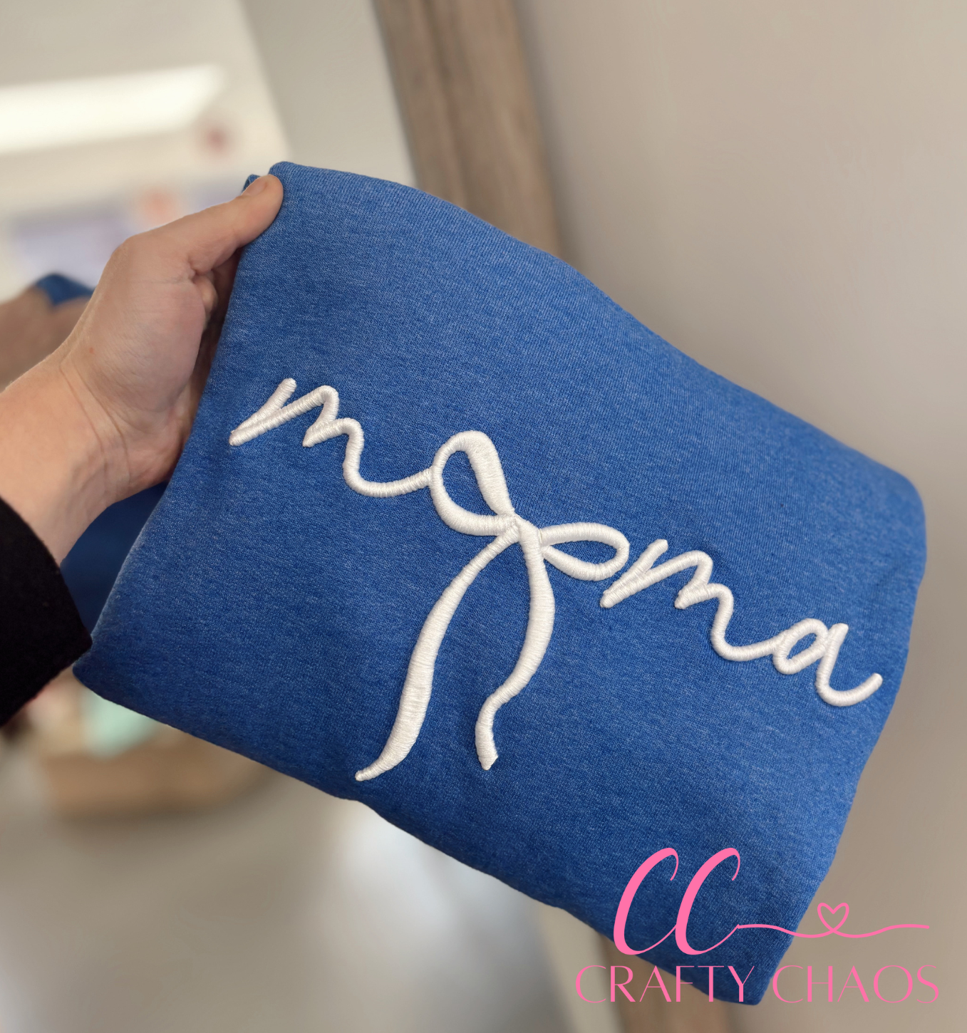 Mama Puff Embroidery sweatshirt