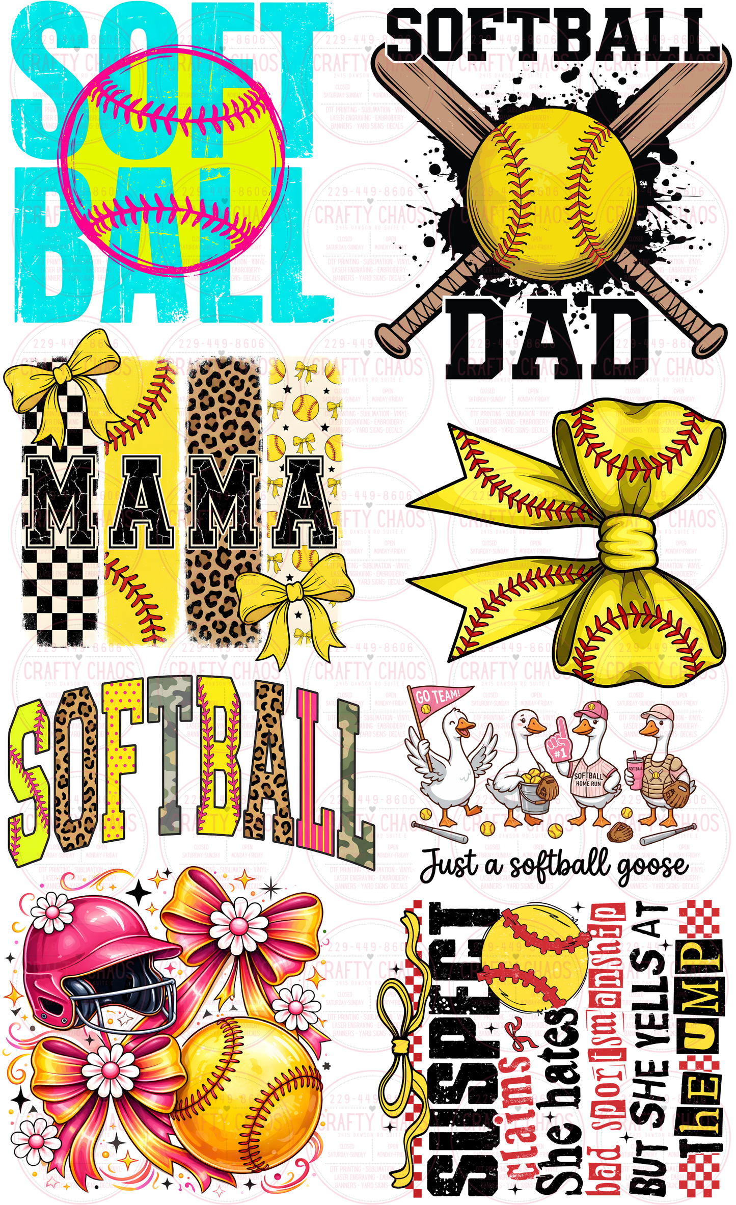 Premade Gang sheets