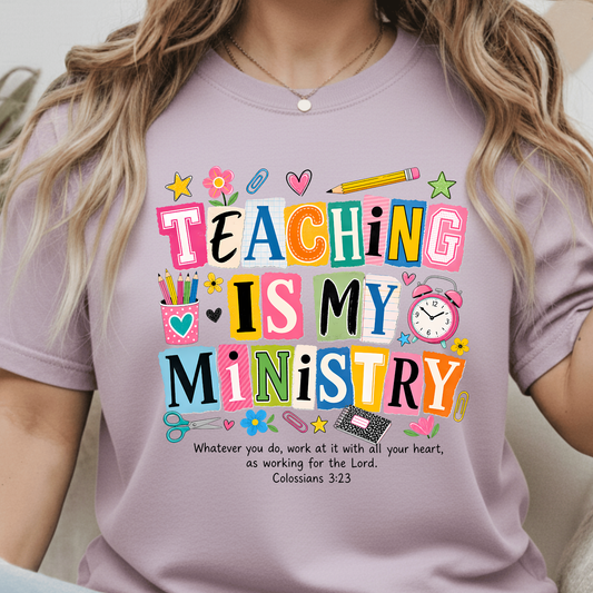 Teaching is My Ministry Transfer