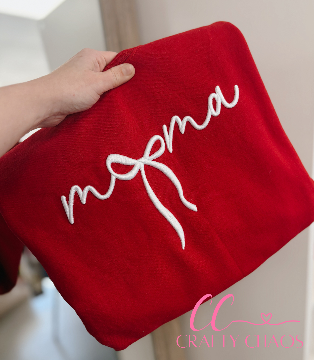 Mama Puff Embroidery sweatshirt