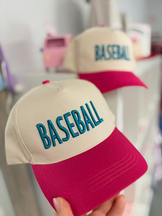 Baseball Puff Embroidered Hat