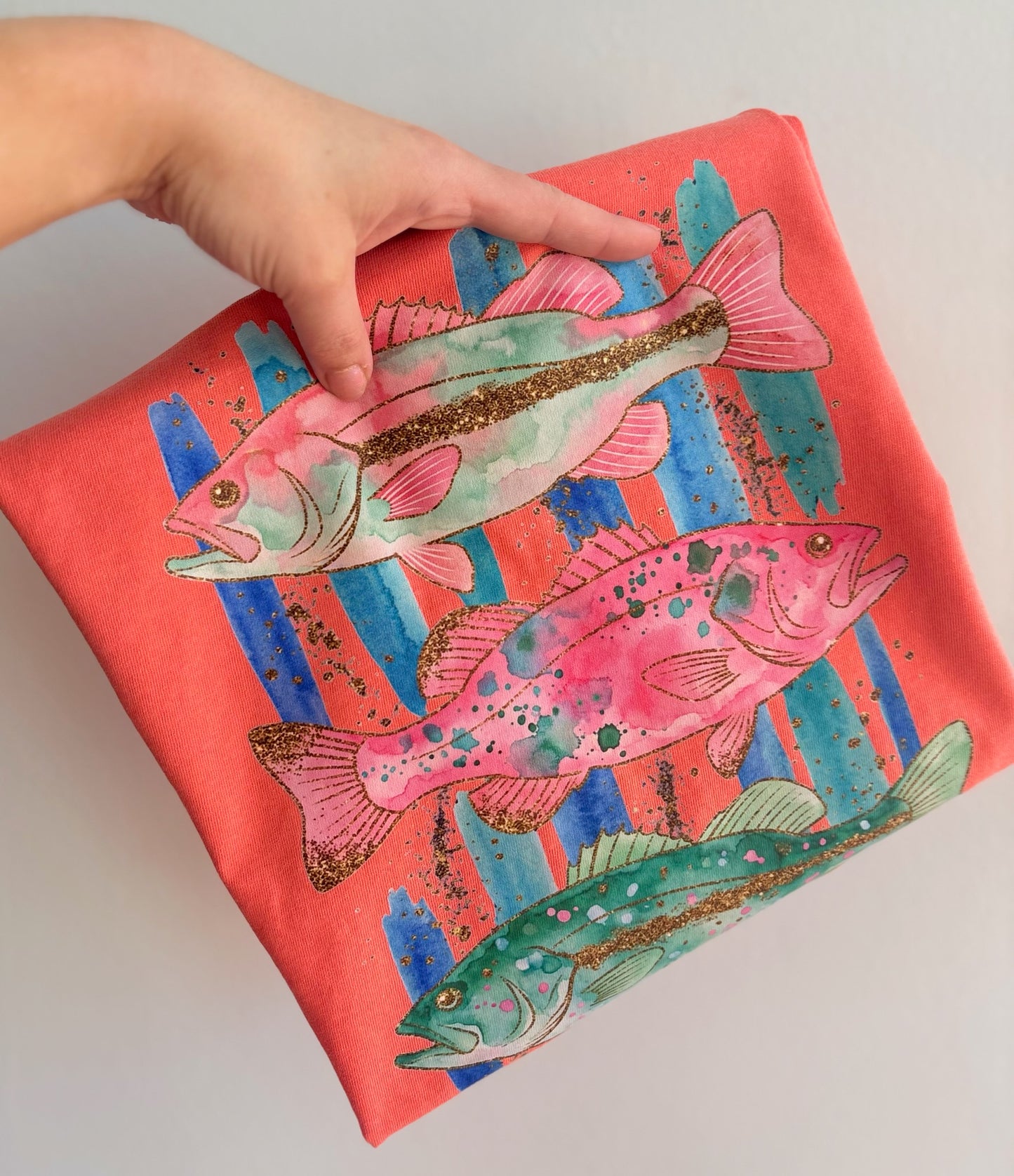 Colorful Fish Graphic Tee