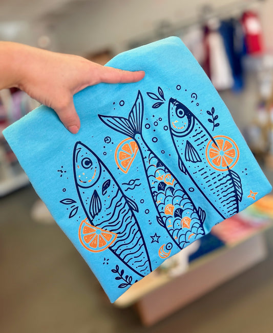 Sardine Citrus Graphic Tee