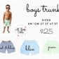 Boys swim trunks