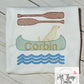 Lake days embroidered tee
