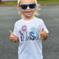 Patriotic name tee