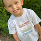 Lake days embroidered tee