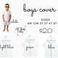 Boys swim suit cover up