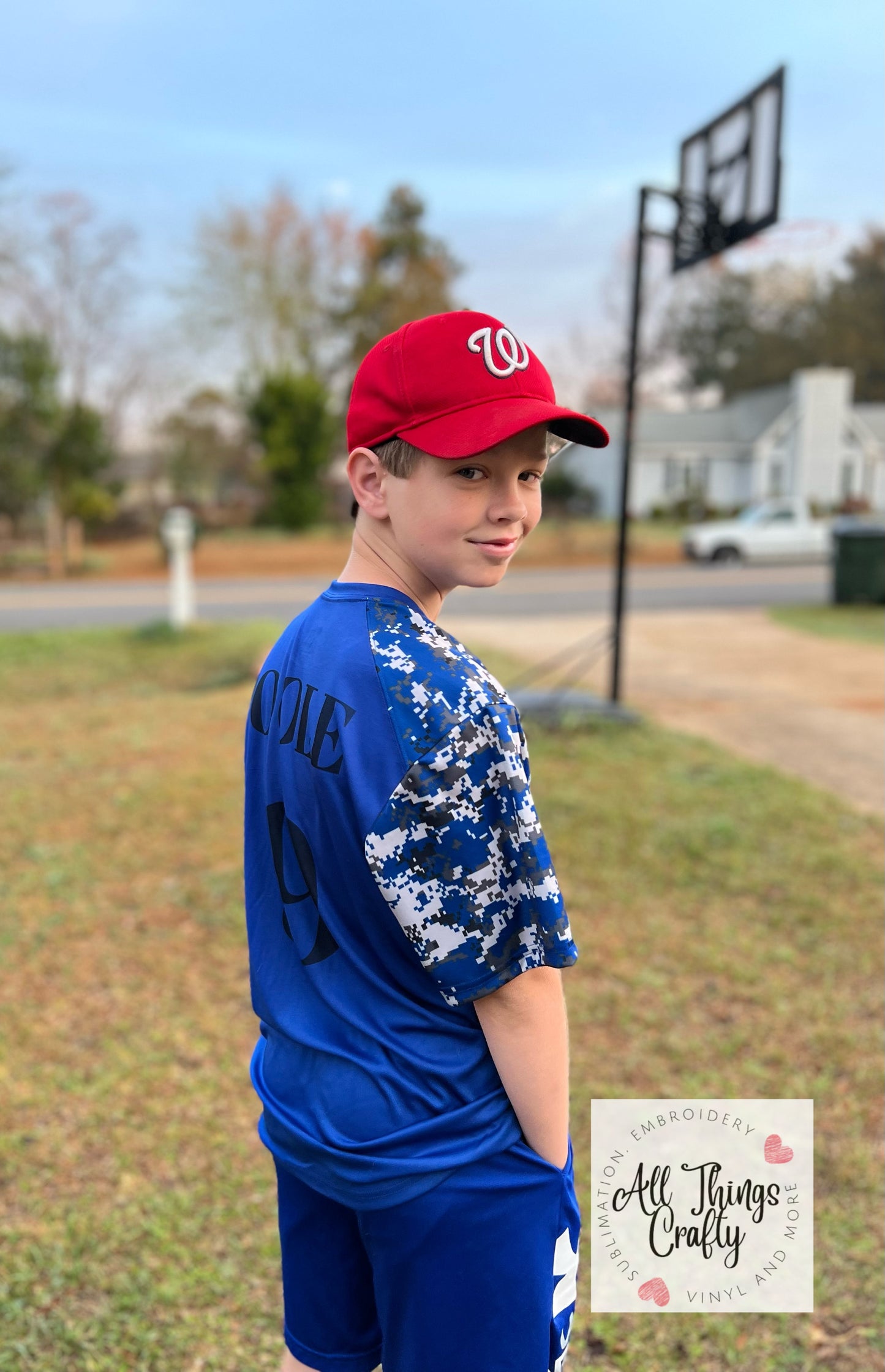 Warm up sports tee