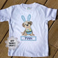 puppy Easter basket tee